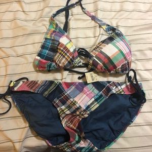 Plaid America eagle 2 piece